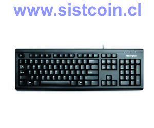 Kensington teclado antiderrame de liquido USB negro Modelo K72444ES