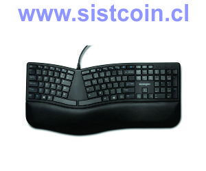 Kensington teclado ergonomico profit alambrico color negro Modelo K75400ES
