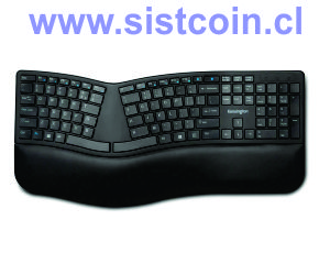 Kensington teclado inalambrico profit ergonomico color negro Modelo K75401ES